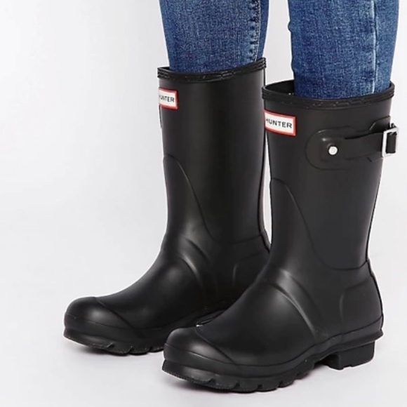 Hunter Shoes - ❌SOLD❌Hunter original short black boots